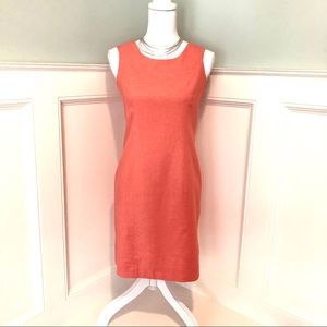 NWT Adolfo Studio 2P Coral Sheath Dress
